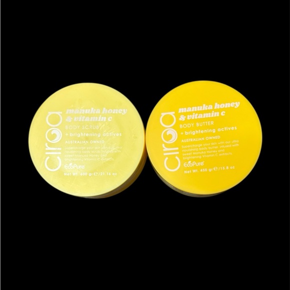 Ciroa Other - Ciroa Manuka Honey w/Vitamin C body scrub and body butter. New